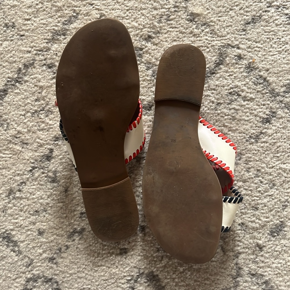 Jack Rogers Criss Cross Slide Sandals - Picture 5 of 7